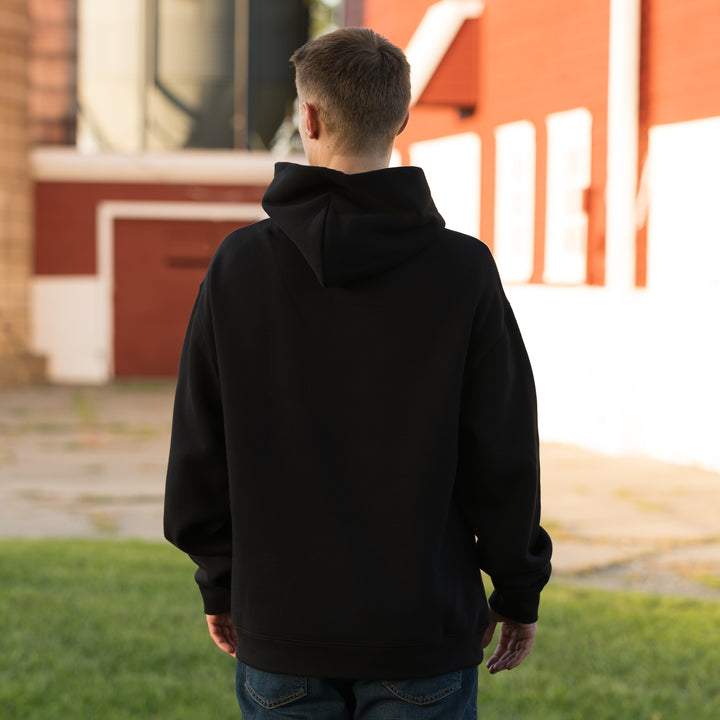 "Christ is Lord" Embroidered Oversized Hoodie