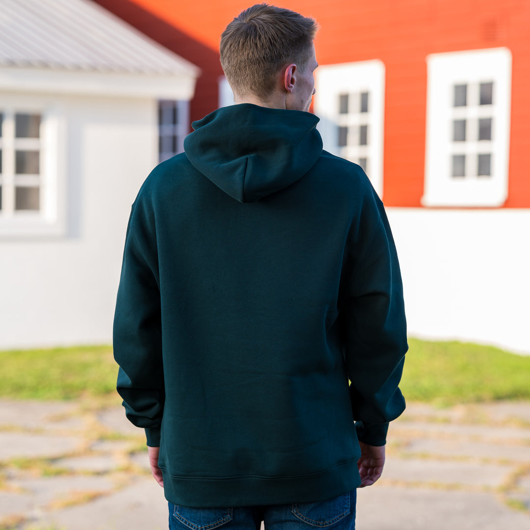 "Christ is Lord" Embroidered Oversized Hoodie