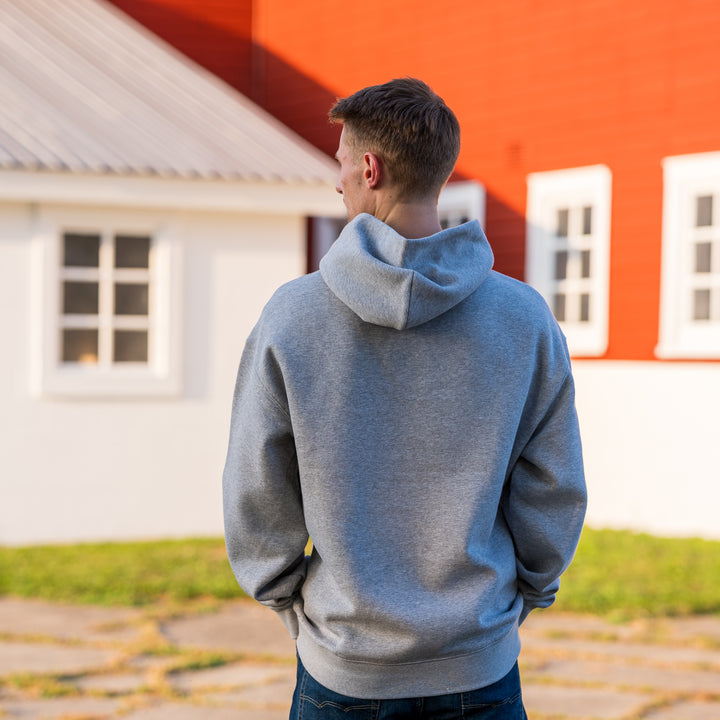 "forgiven" Embroidered Oversized Hoodie