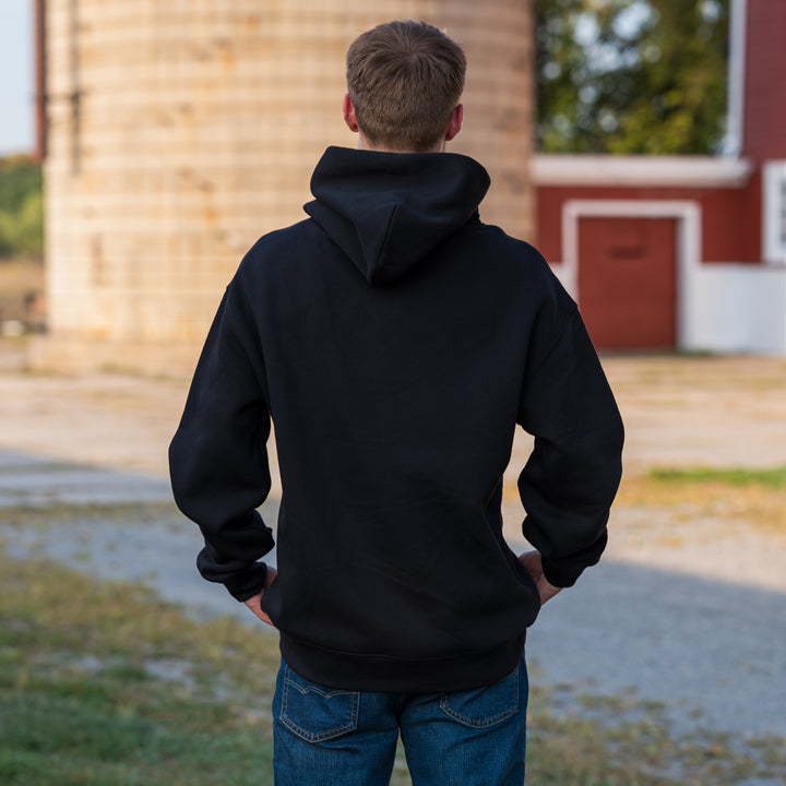 "forgiven" Embroidered Oversized Hoodie