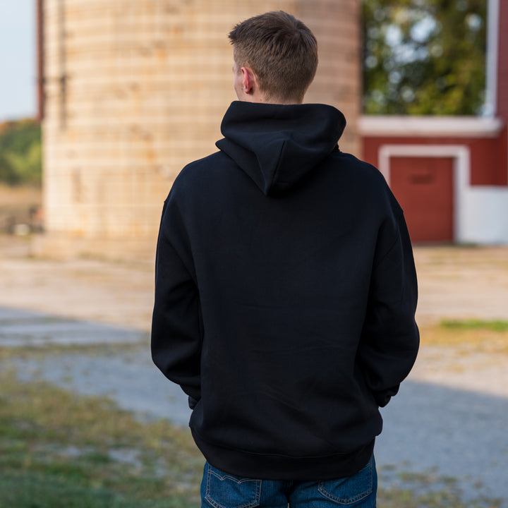 "forgiven" Embroidered Oversized Hoodie