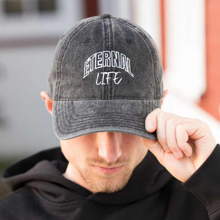 "Eternal Life" Vintage Cotton Twill Cap