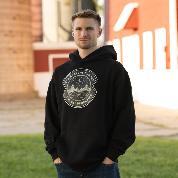 "The Heavens Declare" Oversized Hoodie