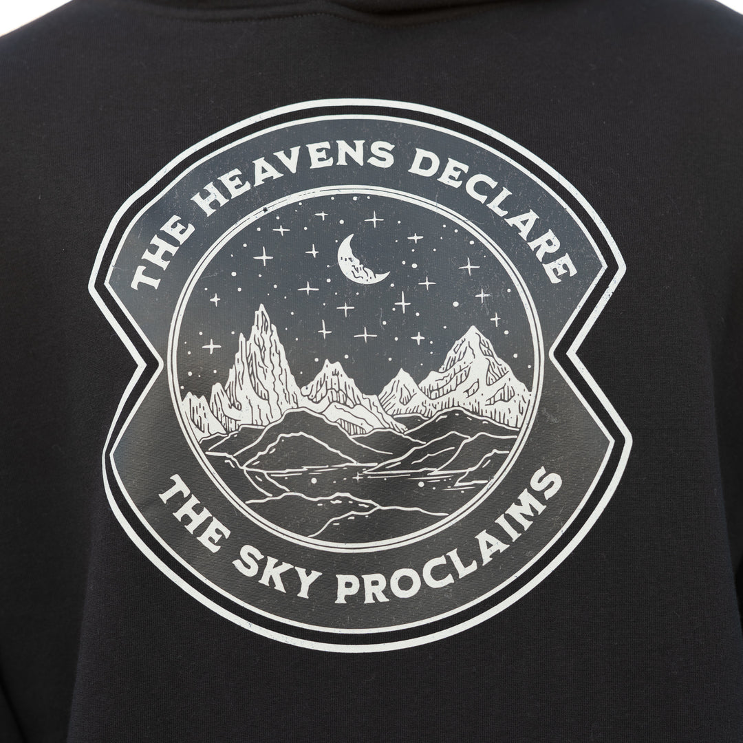 "The Heavens Declare" Oversized Hoodie