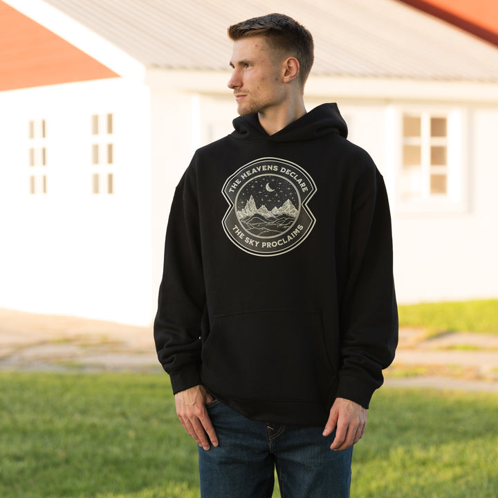"The Heavens Declare" Oversized Hoodie