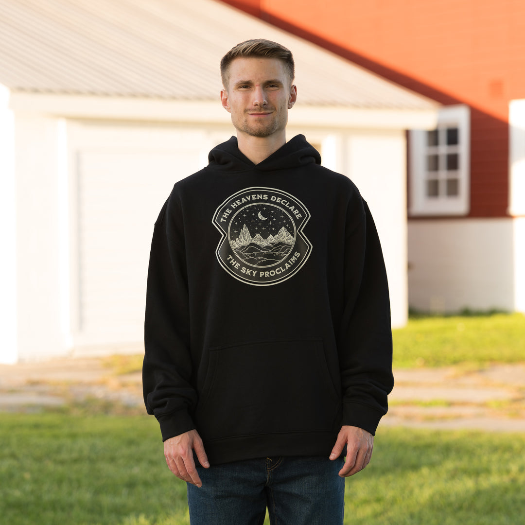 "The Heavens Declare" Oversized Hoodie